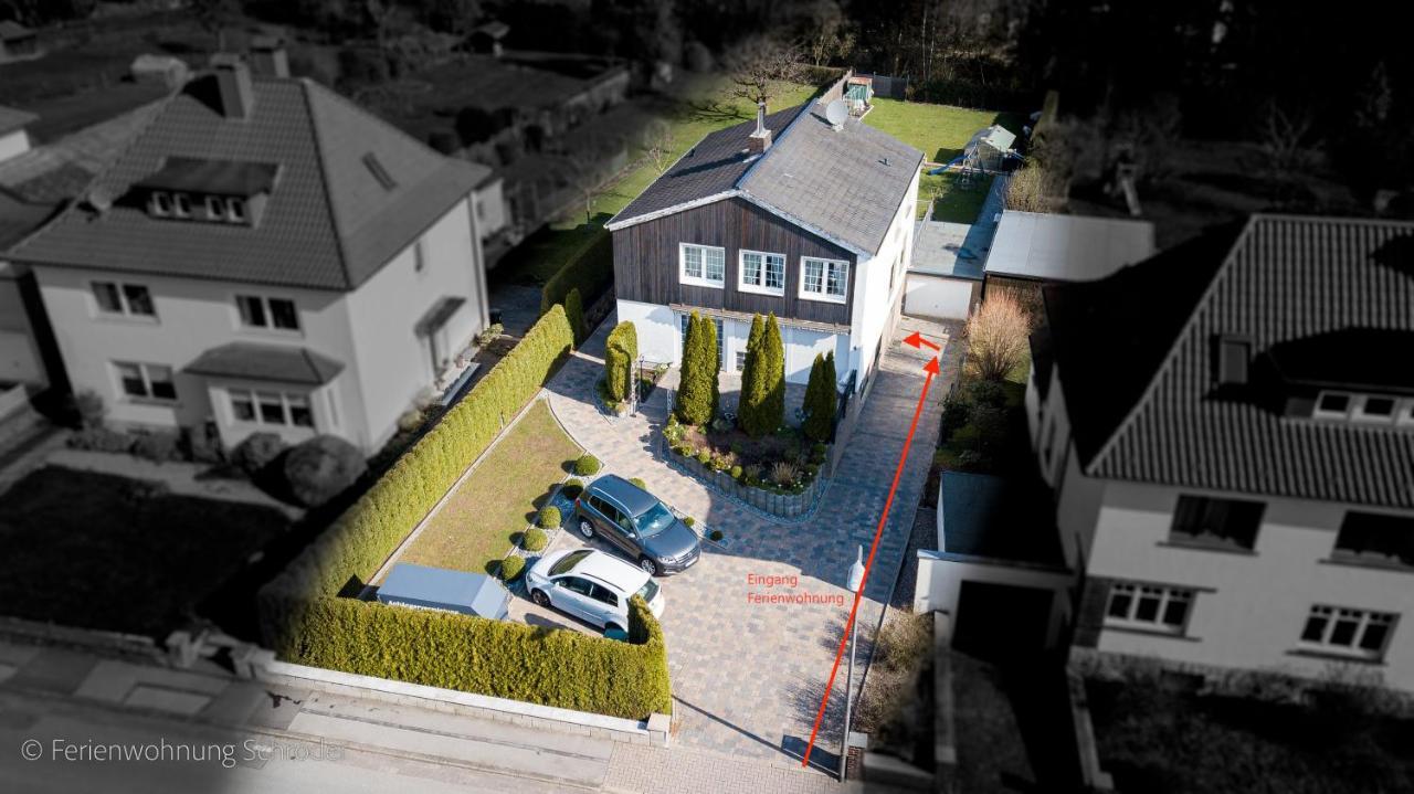 Ferienwohnung Schroeder Barntrup Exteriör bild